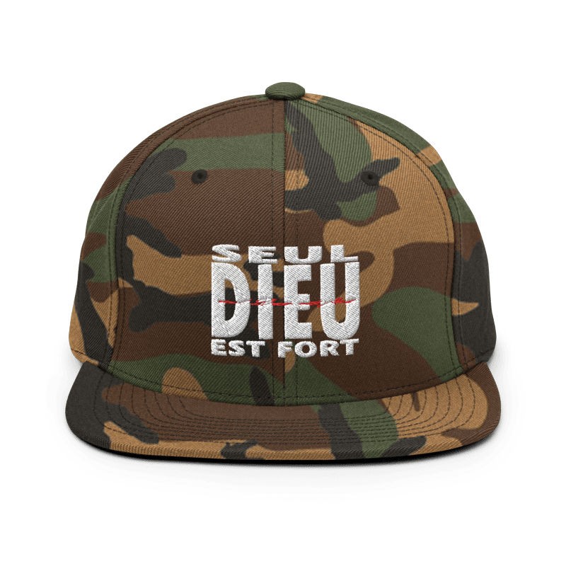 seul dieu est fort casquette