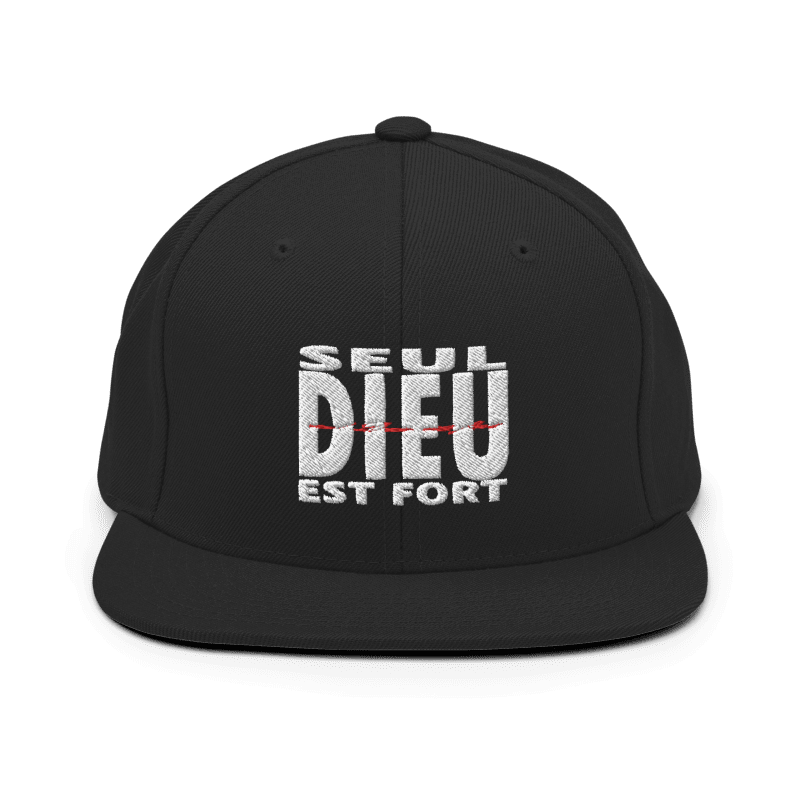 seul dieu est fort casquette