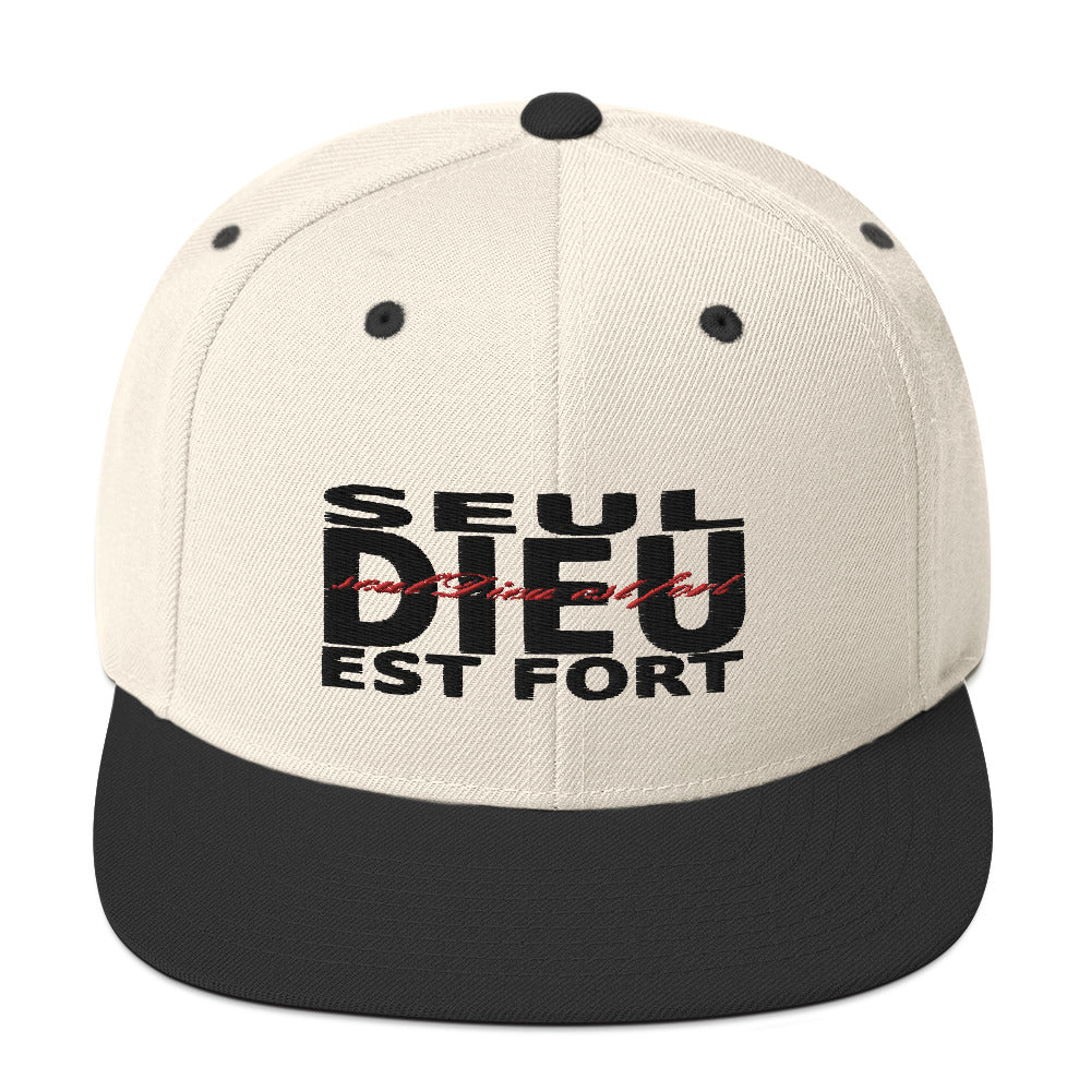 seul dieu est fort casquette