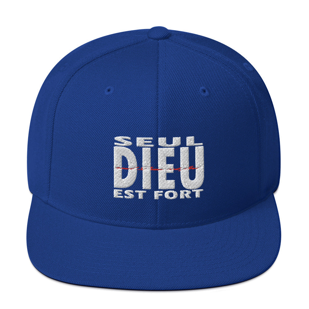 seul dieu est fort casquette