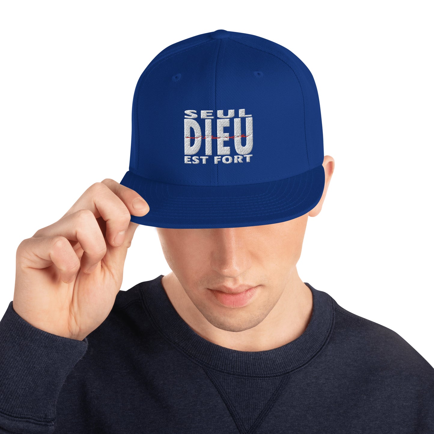 seul dieu est fort casquette