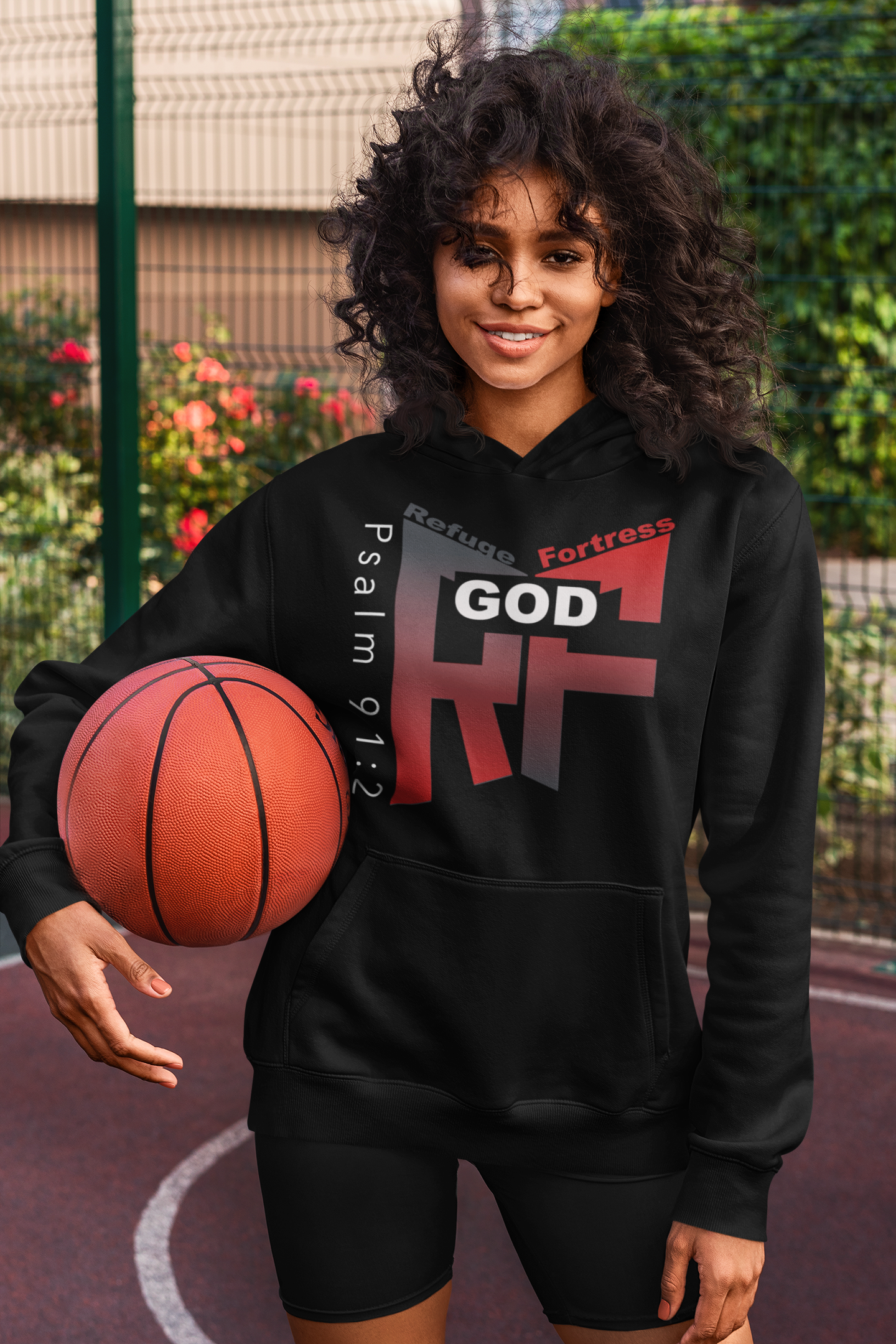 "psalm 91:2" unisexe sweat